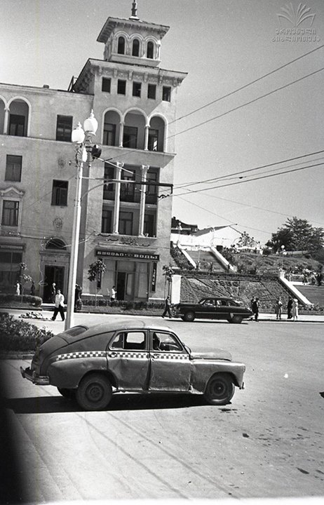 Taxi in 1950's Kutaisi - A blast from the past geotv.ge
